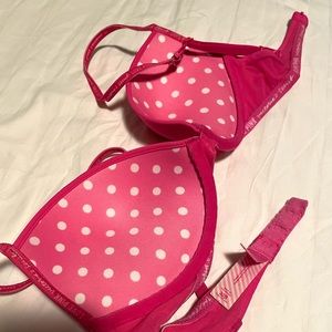 Victoria’s Secret PINK polka dots bra
